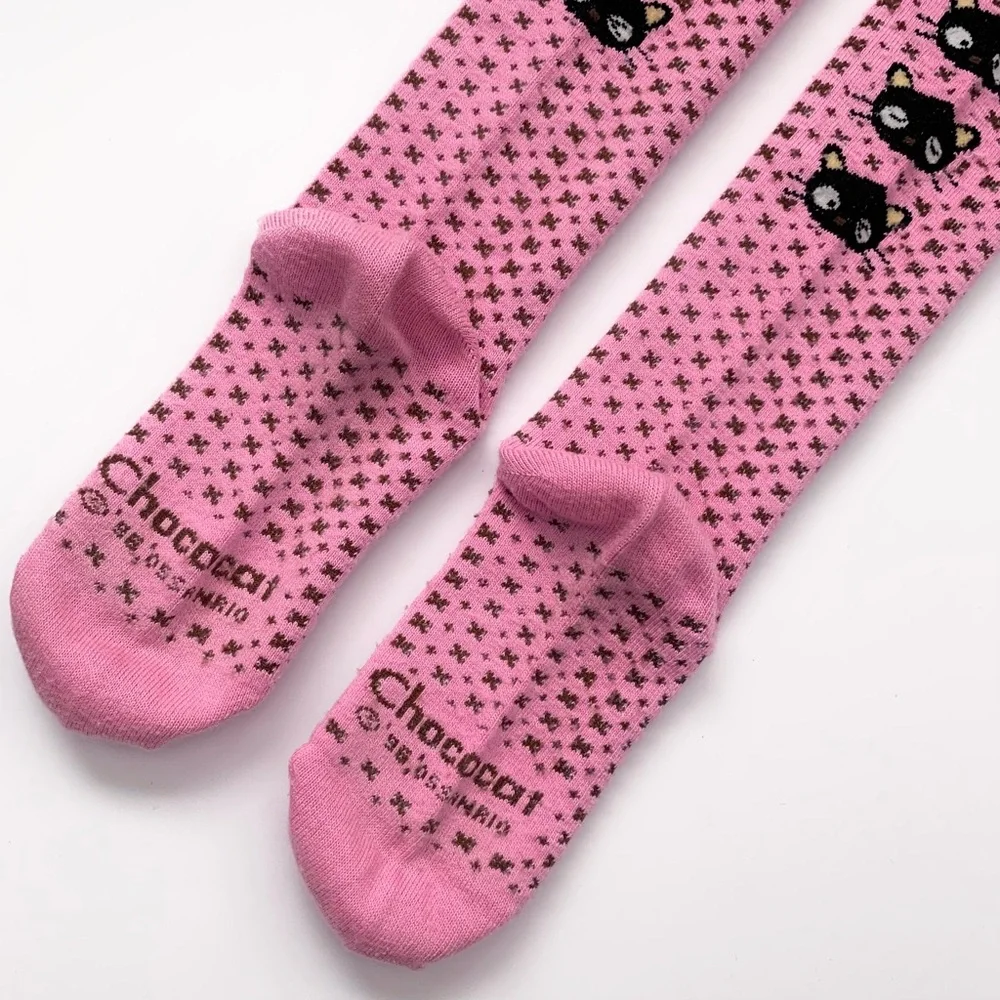 Sanrio chococat 2005 knee high pink socks super rare